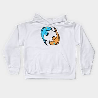 Pastel Yin Yang Kids Hoodie